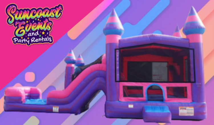 Enchanted Castle Bounce Dual Slide Combo 